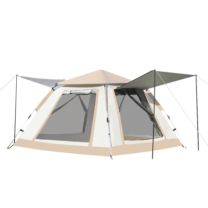 Tourist Tent Manual Automatic Spring Square Single Layer Single Double Quadruple Outdoor Camping Tent
Tourist Tent Manual Automatic Spring Square Single Layer Single Double Quadruple Outdoor Camping Tent