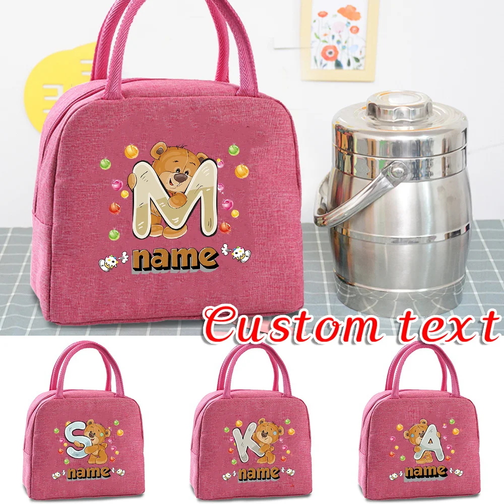 Personalized Customized Insulated Canvas Lunch Bag Insulated Food Cooler Lunch Box Bag Portable Picnic Travel Lunch Bag
Personalized Customized Insulated Canvas Lunch Bag Insulated Food Cooler Lunch Box Bag Portable Picnic Travel Lunch Bag
