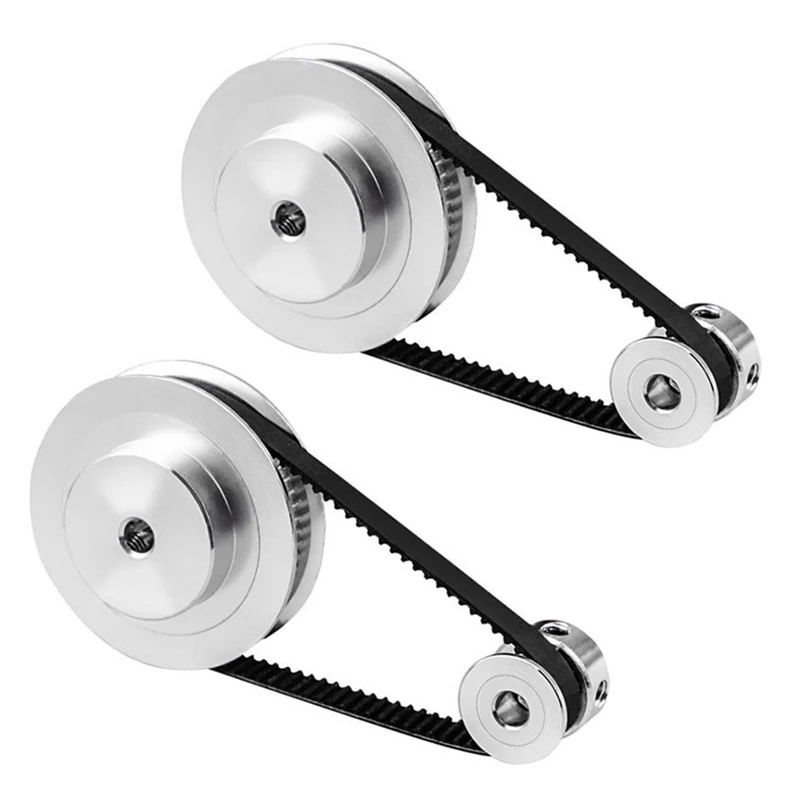 2X GT2 Timing Belt Pulley 60Teeth 20Teeth 5Mm Reduction 1:3 Belt Width 6Mm For 3D Printer Accessories
2X GT2 Timing Belt Pulley 60Teeth 20Teeth 5Mm Reduction 1:3 Belt Width 6Mm For 3D Printer Accessories