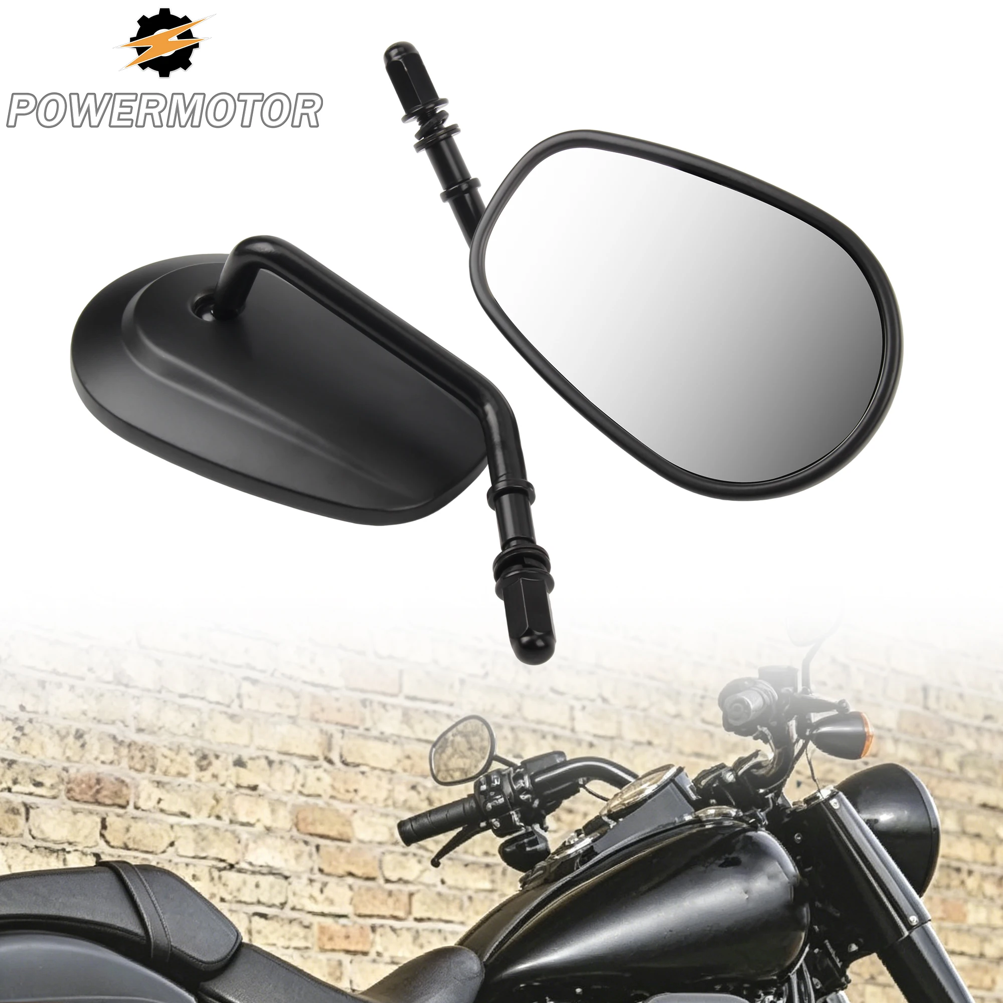 For Harley Motorcycle Rear View Rearview Side Mirrors for Touring Road King Road Glide Sportster 883 1200 Dyna Heritage Softail
For Harley Motorcycle Rear View Rearview Side Mirrors for Touring Road King Road Glide Sportster 883 1200 Dyna Heritage Softail