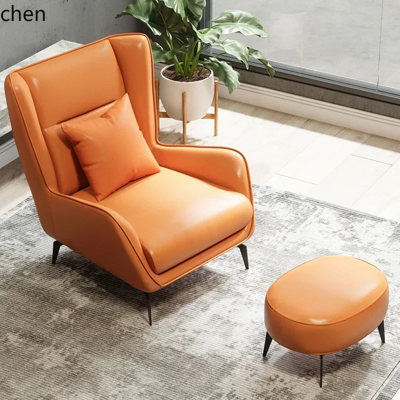 b2 single sofa chair living room balcony lazy leisure chair leather light luxury recliner
b2 single sofa chair living room balcony lazy leisure chair leather light luxury recliner