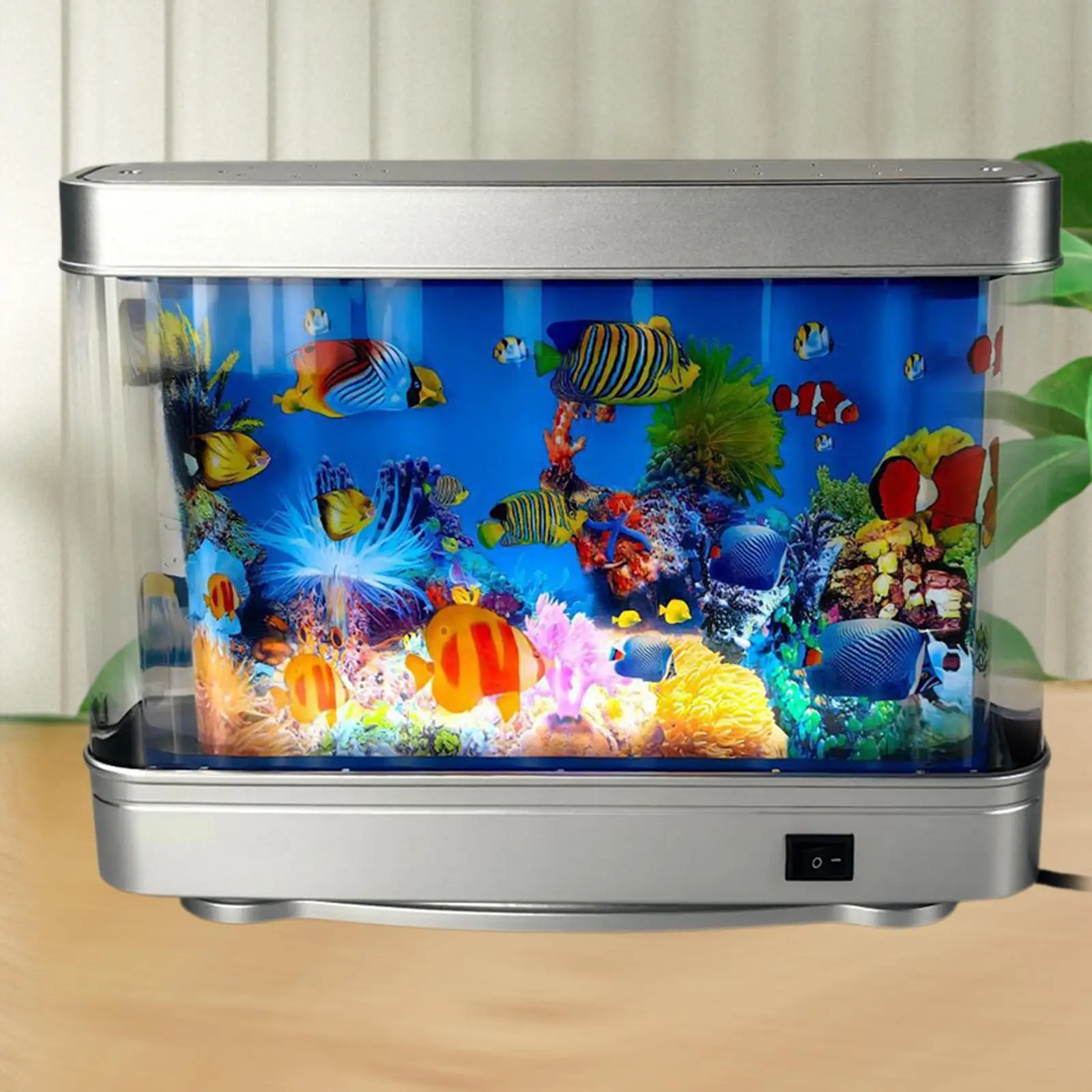 Artificial Aquarium Lamp Modern Creative Ocean in Motion Imitating with Moving Fish for Living Room Bedroom Indoor Office Home
Artificial Aquarium Lamp Modern Creative Ocean in Motion Imitating with Moving Fish for Living Room Bedroom Indoor Office Home