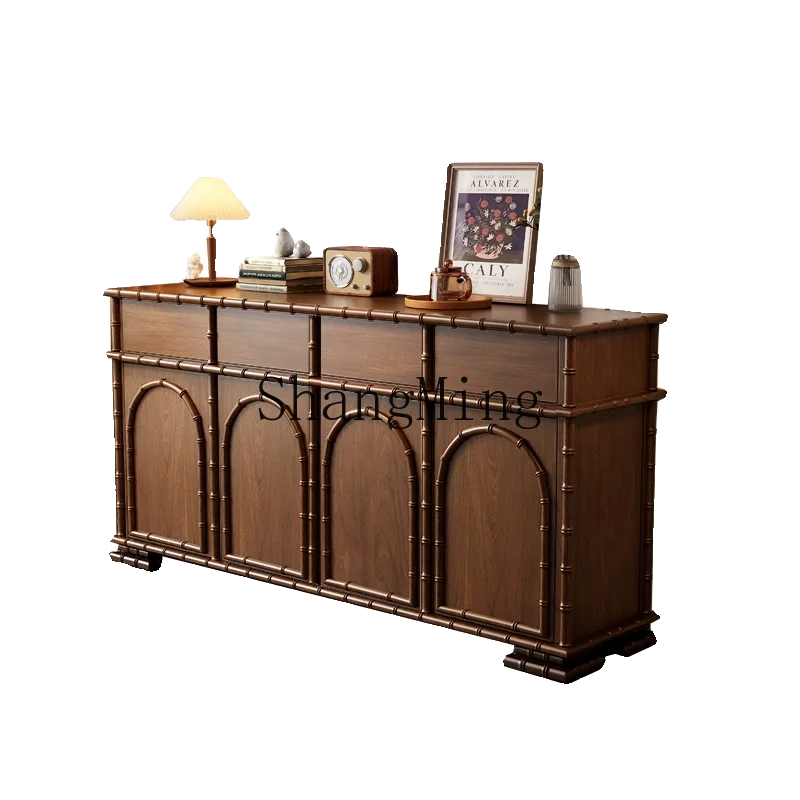 HJ entrance solid wood retro style dining side cabinet wabi sandy wind living room decorative storage storage chest
HJ entrance solid wood retro style dining side cabinet wabi sandy wind living room decorative storage storage chest