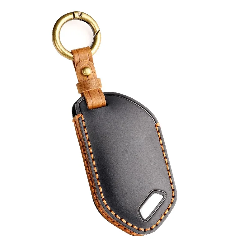 Genuine Leather Car Key Case Cover Bag Shell Protector Fob Holder for KIA 2024 New Model Cross-Border Accessories Keychain
Genuine Leather Car Key Case Cover Bag Shell Protector Fob Holder for KIA 2024 New Model Cross-Border Accessories Keychain