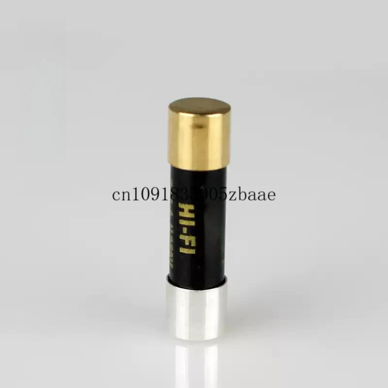 Black HiFi Single Crystal Silver Nano Fuse Gold-Plated Cap 5x20mm Audio Fuse for CD Tube Amplifier DAC
Black HiFi Single Crystal Silver Nano Fuse Gold-Plated Cap 5x20mm Audio Fuse for CD Tube Amplifier DAC