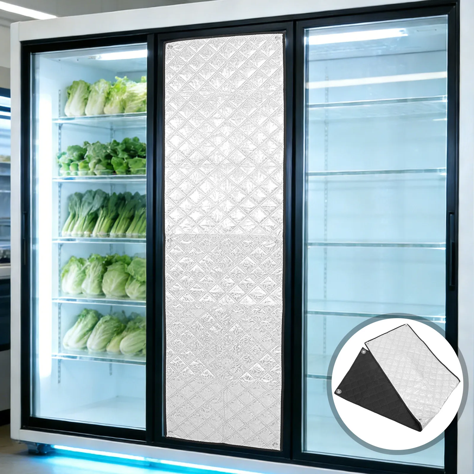 71x20in Insulated Freezer Cover for Deep Freezer Top Aluminum Foil Fridge Protective Cover Weatherproof Refrigerator Blanket
71x20in Insulated Freezer Cover for Deep Freezer Top Aluminum Foil Fridge Protective Cover Weatherproof Refrigerator Blanket