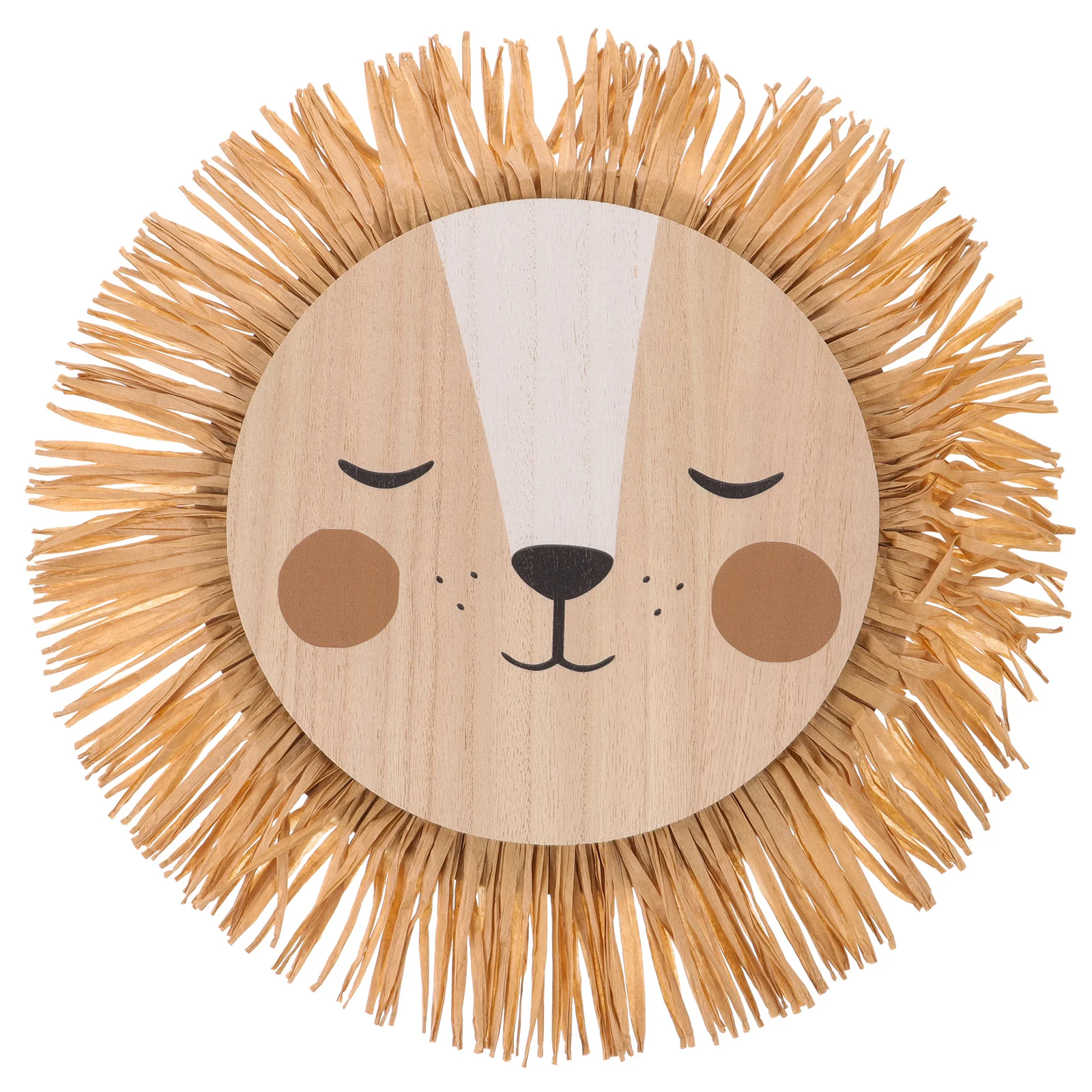 Creative Raffia Woven Lion Wall Ornament Bedroom Nursery Door Home Decor Rustic Nordic Style Cartoon Pendant Unique Handcrafted
Creative Raffia Woven Lion Wall Ornament Bedroom Nursery Door Home Decor Rustic Nordic Style Cartoon Pendant Unique Handcrafted