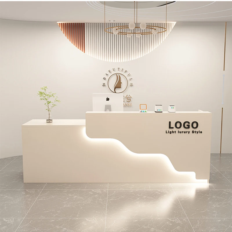 Luxury Nordic Reception Desk Design Cool Professional Aesthetic Bar Counter Retro Center Resepsiyon Masası Commercial Furniture
Luxury Nordic Reception Desk Design Cool Professional Aesthetic Bar Counter Retro Center Resepsiyon Masası Commercial Furniture