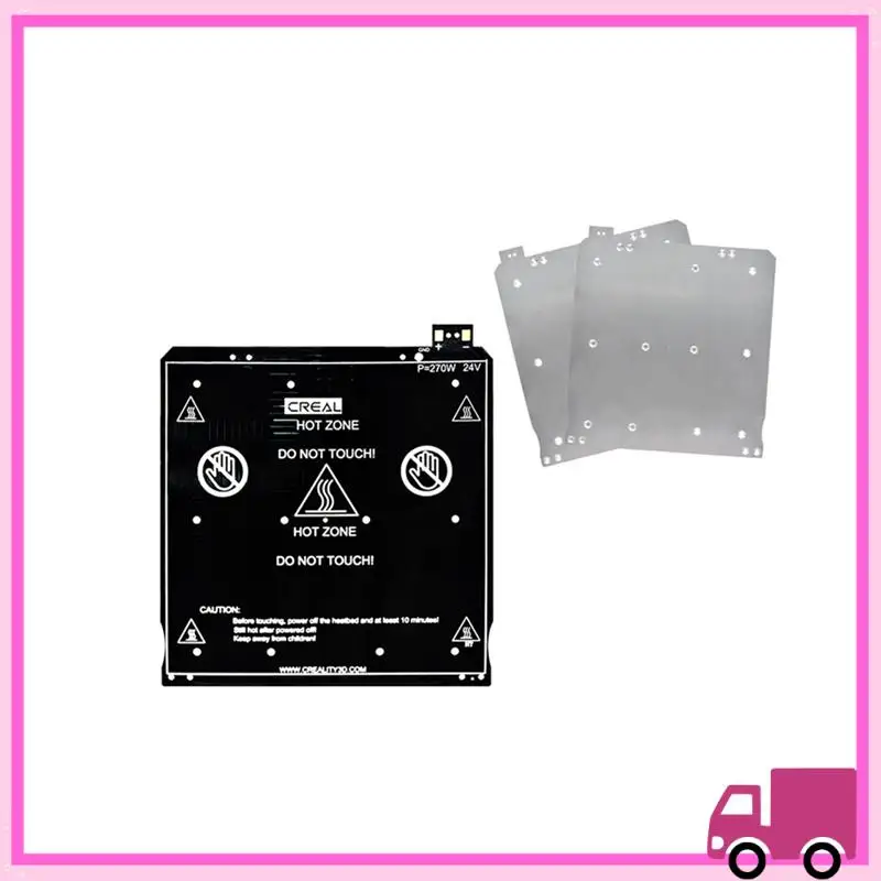 Compact MK3 3D Printer Heated Bed 280X280mm Aluminum PCB Heatbed Hotbed Printing Platform For Creality Ender-7 Printer 3D Printe
Compact MK3 3D Printer Heated Bed 280X280mm Aluminum PCB Heatbed Hotbed Printing Platform For Creality Ender-7 Printer 3D Printe