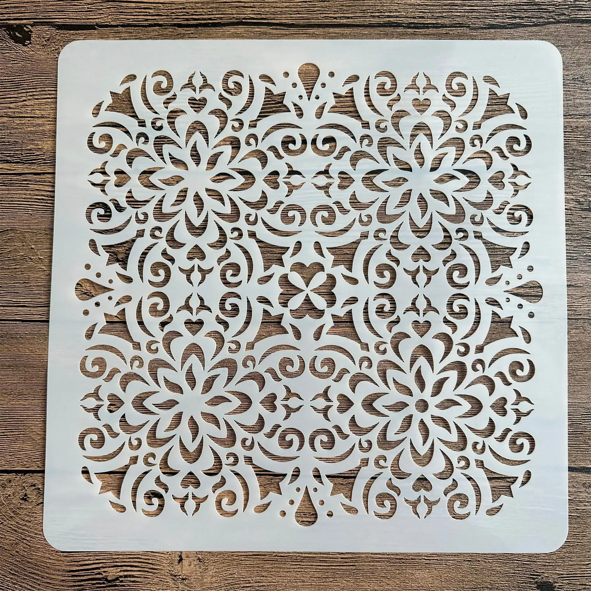Mandala stencils diy mold for painting stencils stamped photo album embossed paper card on wood, fabric,wall 30 * 30cm size
Mandala stencils diy mold for painting stencils stamped photo album embossed paper card on wood, fabric,wall 30 * 30cm size