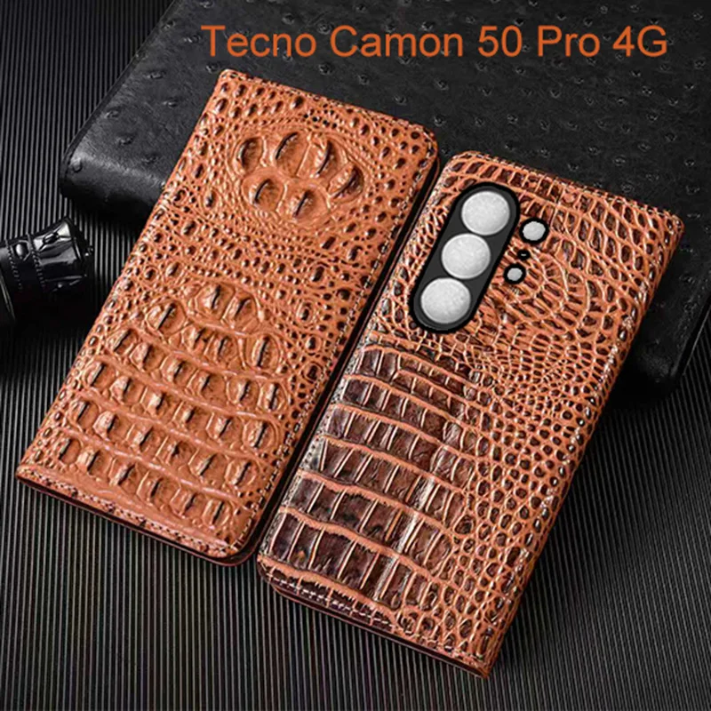 Crocodile Claw Genuine Leather Flip Case For Tecno Camon 40 50 Pro Ultra Premier Phone Cover Card Cases Scratch Proof
Crocodile Claw Genuine Leather Flip Case For Tecno Camon 40 50 Pro Ultra Premier Phone Cover Card Cases Scratch Proof
