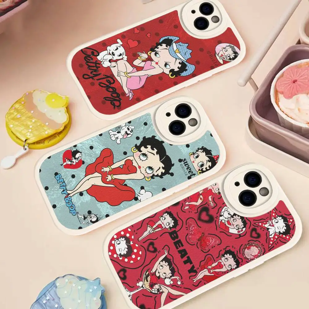 B-Betty Cute B-Boop Phone Case For iPhone 16 15 14 13 12 11 Pro Max Plus Shockproof Leather Cover
B-Betty Cute B-Boop Phone Case For iPhone 16 15 14 13 12 11 Pro Max Plus Shockproof Leather Cover