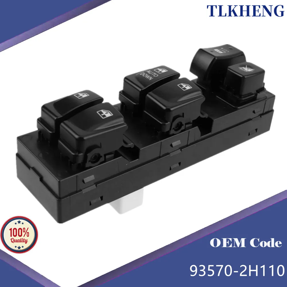 93570-2H110 Electric Window Control Switch Window Lifter Switch For Hyundai Elantra 2007-2010
93570-2H110 Electric Window Control Switch Window Lifter Switch For Hyundai Elantra 2007-2010