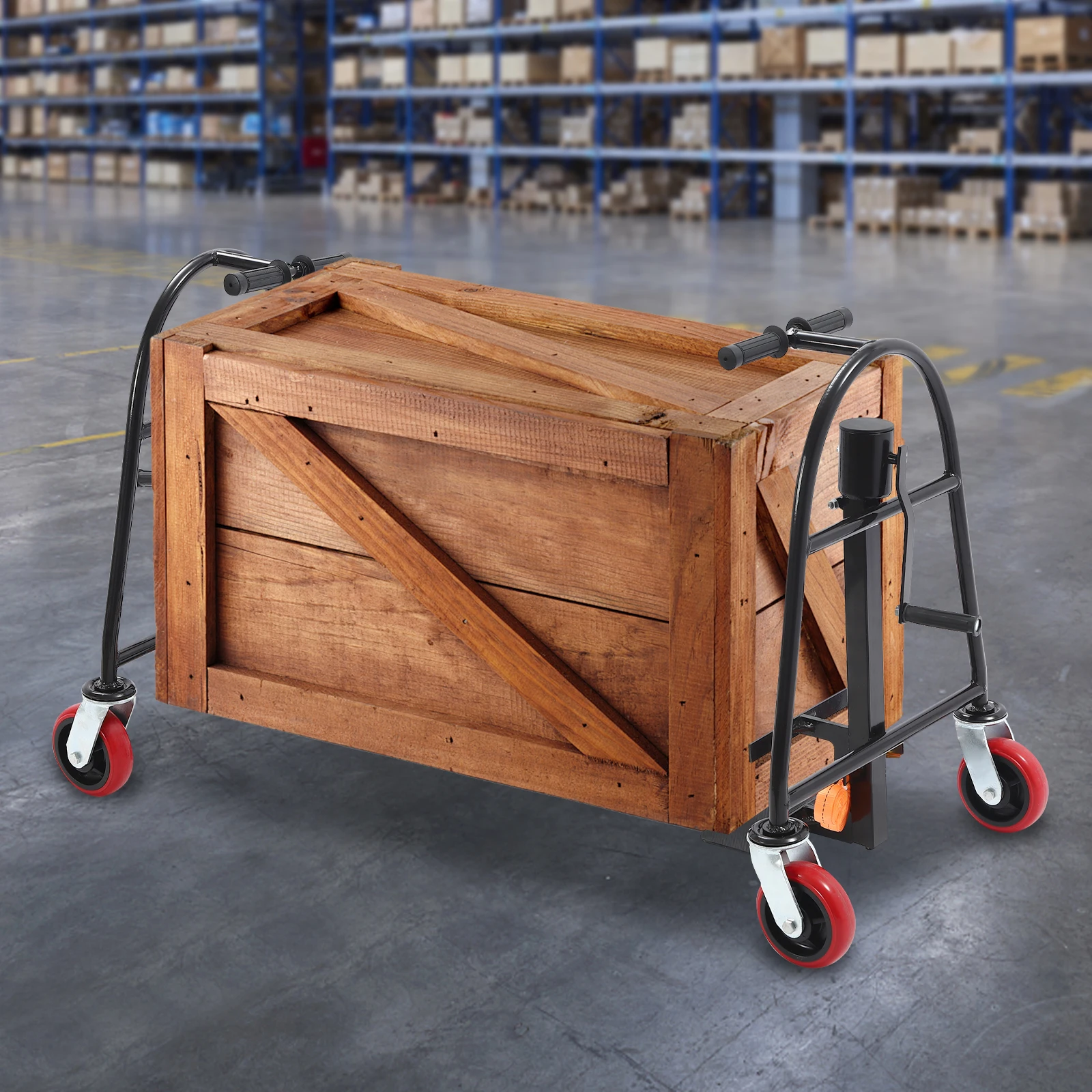 High-Capacity Manual Furniture Mover Equipment with 1300 lbs Load Capacity, 4 Universal Wheels, Anti-Slip Handle, and Soft
High-Capacity Manual Furniture Mover Equipment with 1300 lbs Load Capacity, 4 Universal Wheels, Anti-Slip Handle, and Soft
