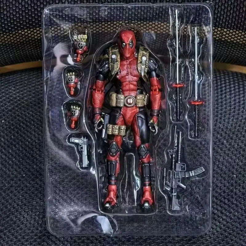 Movie version of NECA Deadpool peripheral X-Men Marvel mobile model figurine desktop decoration ornament for boys' birthday gift
Movie version of NECA Deadpool peripheral X-Men Marvel mobile model figurine desktop decoration ornament for boys' birthday gift