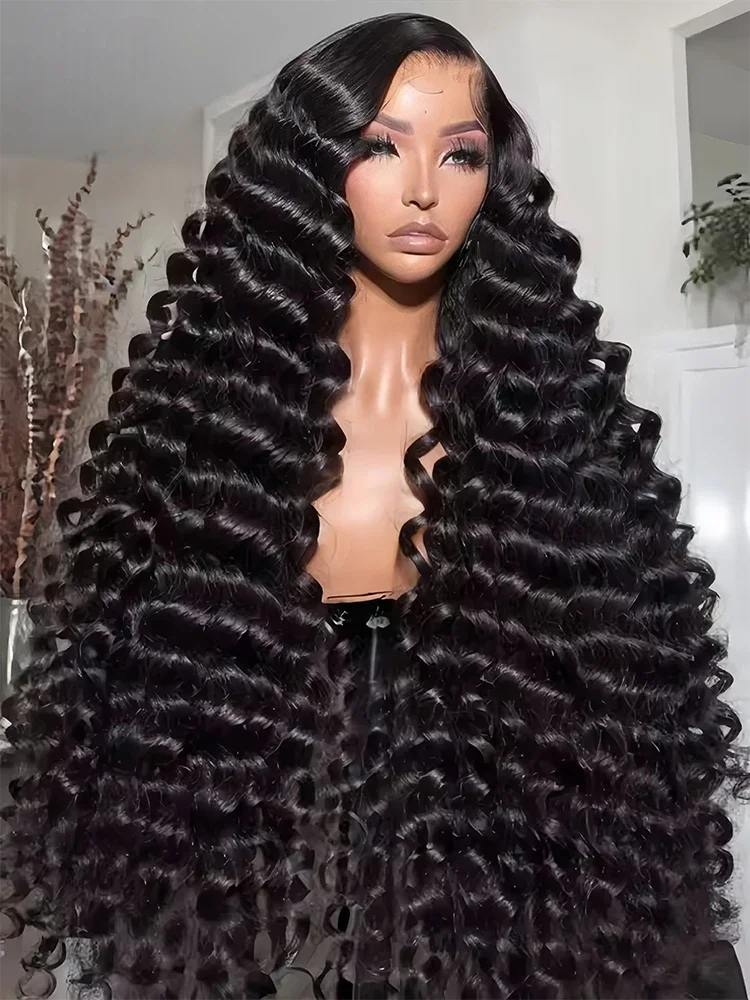 Vlauri 250 Density 30 Inch Loose Wave Human Hair Wigs 13x6 HD Lace Frontal Wig Brazilian 13x4 Lace Front Wig For Women
Vlauri 250 Density 30 Inch Loose Wave Human Hair Wigs 13x6 HD Lace Frontal Wig Brazilian 13x4 Lace Front Wig For Women