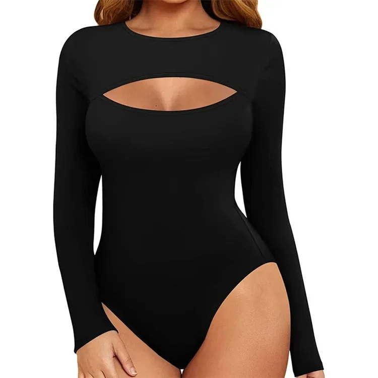 Sexy Women round neck Bodycon Sleepwear Jumpsuit Bodysuit Shorts Romper Bodysuit Leotard Long Sleeve Print Bodysuit New
Sexy Women round neck Bodycon Sleepwear Jumpsuit Bodysuit Shorts Romper Bodysuit Leotard Long Sleeve Print Bodysuit New