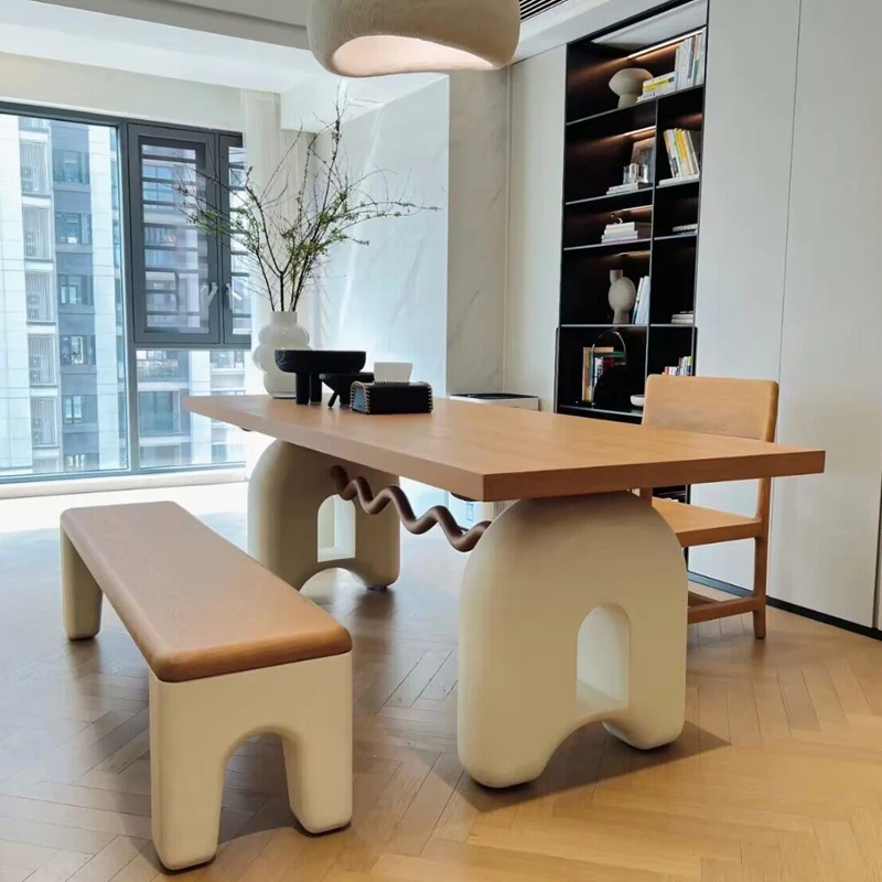 Salon Balcony Dining Table Modern Nordic Makeup Terrace Dining Table Chairs Restaurant Trendy Creative Muebles Hotel Furniture
Salon Balcony Dining Table Modern Nordic Makeup Terrace Dining Table Chairs Restaurant Trendy Creative Muebles Hotel Furniture