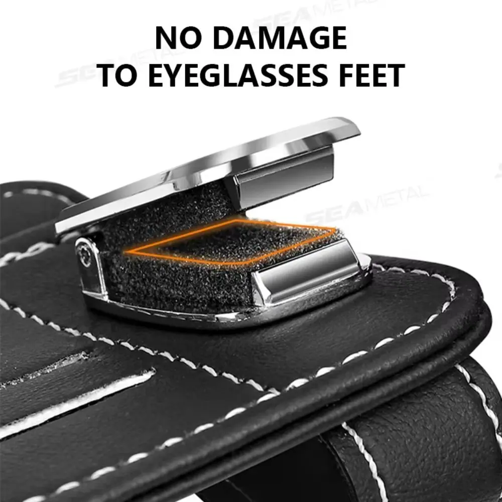 Portable Universal Fit Sunglasses Holder Anti-scratch Soft Glasses Clip Easy To Install Space Saving Eyeglasses Hanger Truck
Portable Universal Fit Sunglasses Holder Anti-scratch Soft Glasses Clip Easy To Install Space Saving Eyeglasses Hanger Truck