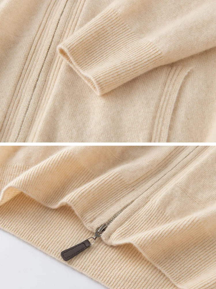 TLOML новый женский 100% кашемировый свитер, кардиган с капюшоном на двойной молнии, осень-зима, мягкий теплый повседневный стиль, трикотаж, удобное пальто 
TLOML новый женский 100% кашемировый свитер, кардиган с капюшоном на двойной молнии, осень-зима, мягкий теплый повседневный стиль, трикотаж, удобное пальто