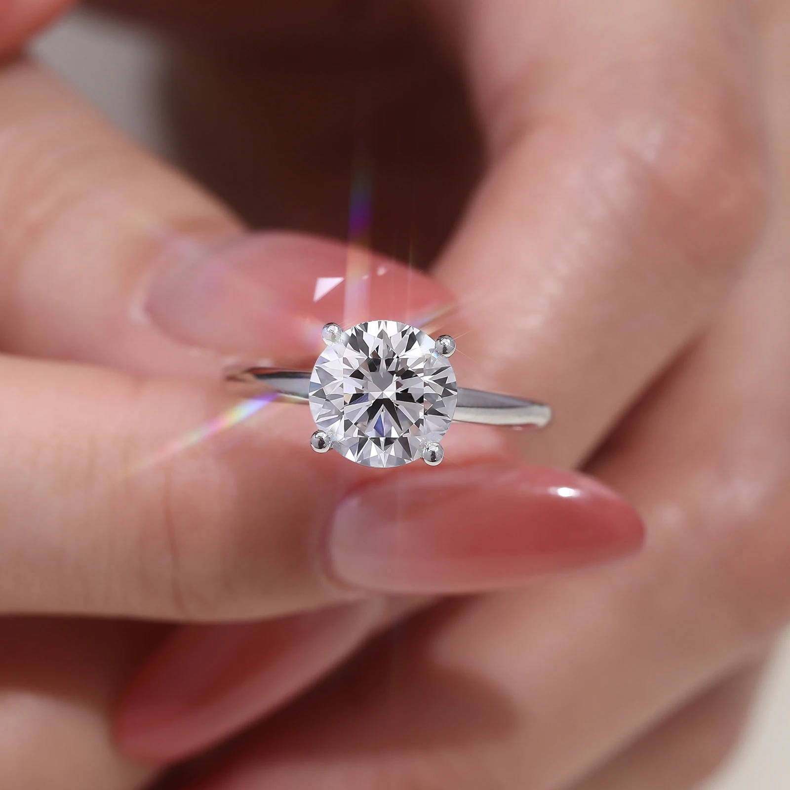 Provence Platinum PT950 wedding rings 2.5CT round cut larger lab diamond engagement ring classic cross design promise gift party
Provence Platinum PT950 wedding rings 2.5CT round cut larger lab diamond engagement ring classic cross design promise gift party