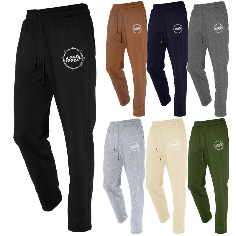 Men's Printed Spring Solid Color Autumn Fitness Loose Fit Jogging Trousers Streetwear Sweatpants Outfit
Men's Printed Spring Solid Color Autumn Fitness Loose Fit Jogging Trousers Streetwear Sweatpants Outfit