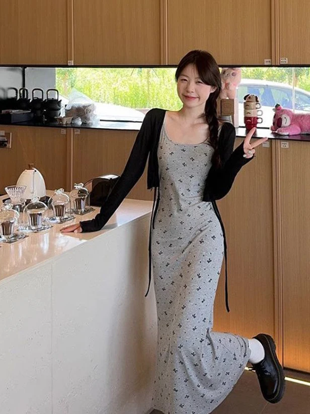 Korean Gentle Style Knot Print Halter Dress Women's Summer Design Slimming Knee-Length Fish Tail Skirt Dress
Korean Gentle Style Knot Print Halter Dress Women's Summer Design Slimming Knee-Length Fish Tail Skirt Dress