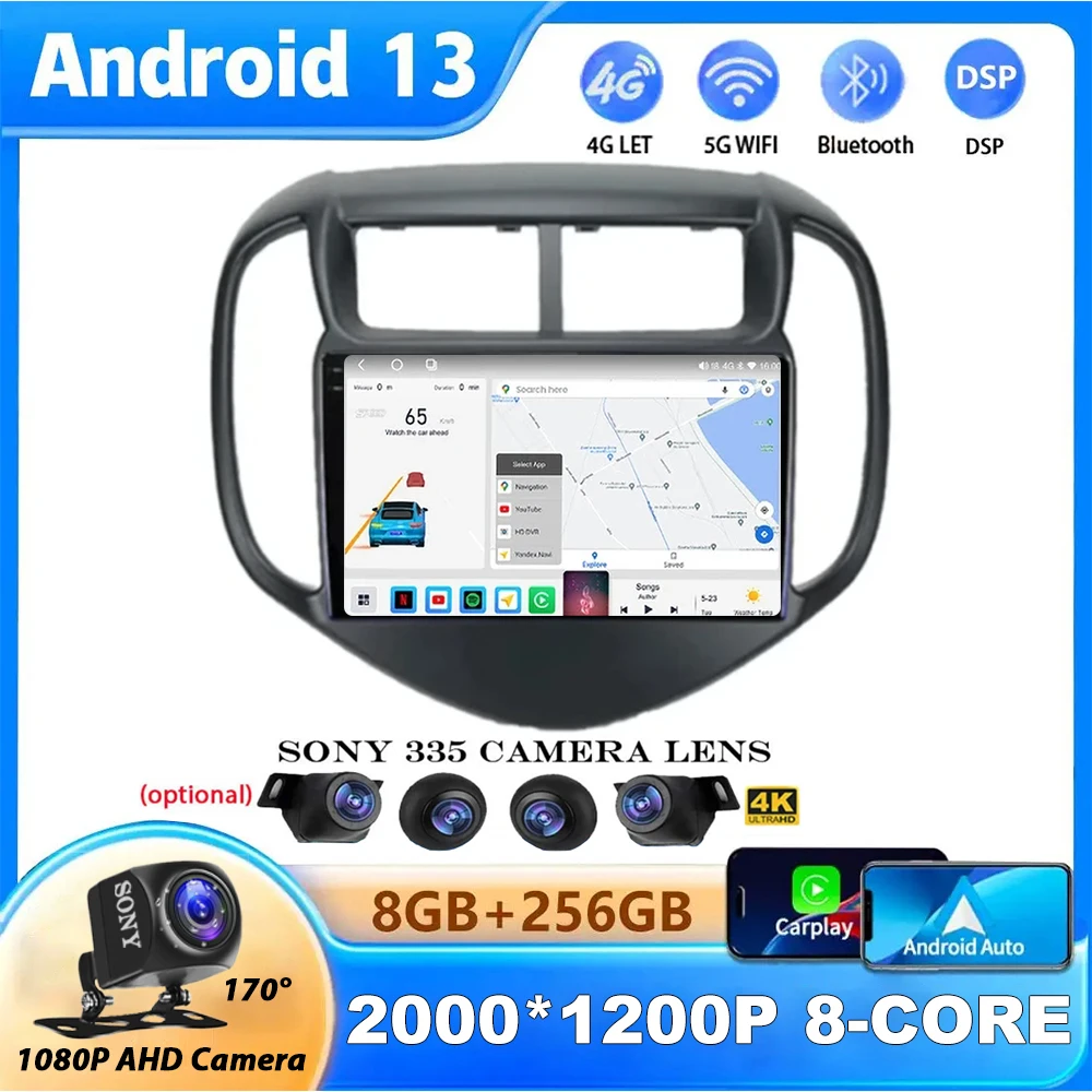 Автомобильный радиоприемник Carplay Android 13 для Chevy Chevrolet AVEO Sonic 2017 - 2021 GPS-навигация видео авто стерео Wifi экран без DVD DSP
Автомобильный радиоприемник Carplay Android 13 для Chevy Chevrolet AVEO Sonic 2017 - 2021 GPS-навигация видео авто стерео Wifi экран без DVD DSP