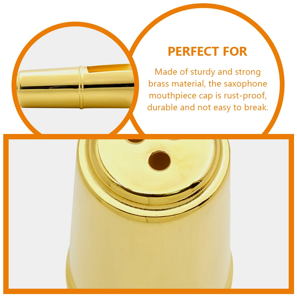 Saxophone Head Cap Accessory Mouthpiece Component Protector Cover Alto Brass Tenor
Saxophone Head Cap Accessory Mouthpiece Component Protector Cover Alto Brass Tenor