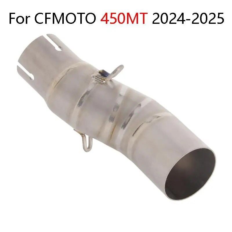 For CFMOTO 450MT 2024-2025 Motorcycle Exhaust System Mid Link Pipe Titanium Alloy Connect 51mm Muffler
For CFMOTO 450MT 2024-2025 Motorcycle Exhaust System Mid Link Pipe Titanium Alloy Connect 51mm Muffler