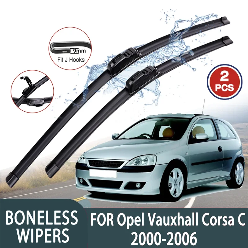 Premium High Quality For Opel Vauxhall Corsa C 2000-2006 Car U-type Soft Rubber Boneless Wiper - HD Quiet Durable 20"+18"
Premium High Quality For Opel Vauxhall Corsa C 2000-2006 Car U-type Soft Rubber Boneless Wiper - HD Quiet Durable 20"+18"