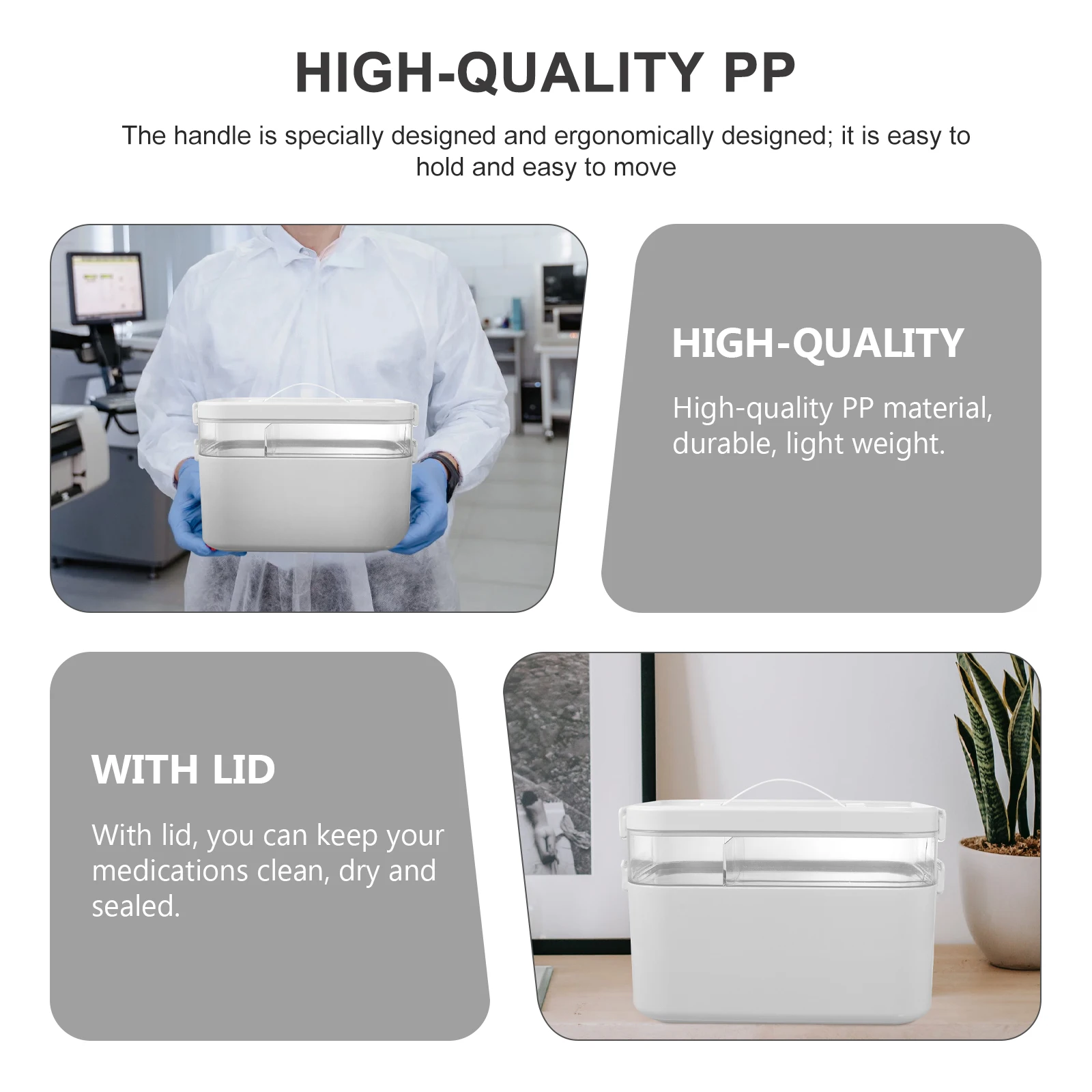 Large Capacity Aid Kit Medicine Chest Household Storage Portable Medical Portable Medicine Chest Box Emergency Container
Large Capacity Aid Kit Medicine Chest Household Storage Portable Medical Portable Medicine Chest Box Emergency Container