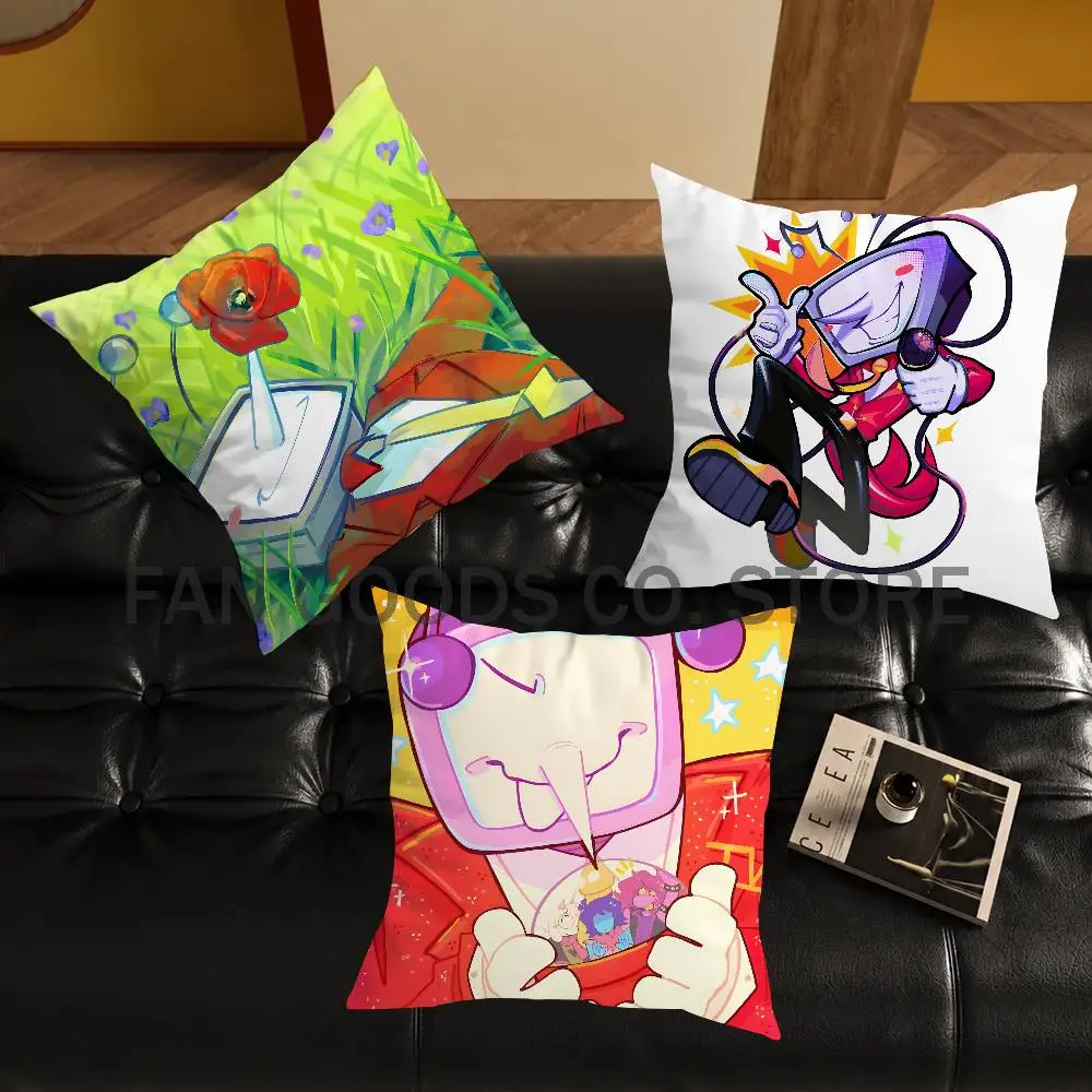 D-Deltarune Tenna Pillow Case Ultra Soft Skin Friendly Fabric Cloud Like Comfort & Concealed Zipper
D-Deltarune Tenna Pillow Case Ultra Soft Skin Friendly Fabric Cloud Like Comfort & Concealed Zipper