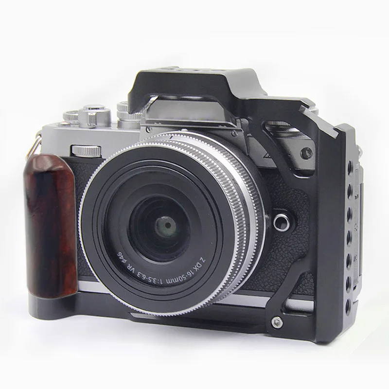 Wooden Half Cage Rig For Nikon ZFC Camera Quick Release Plate Hand Grip
Wooden Half Cage Rig For Nikon ZFC Camera Quick Release Plate Hand Grip