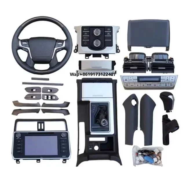 Для Land Cru*ser Prad* 2010-2017 комплект обновления салона FJ150, внутренняя часть в 2020. Комплект для подтяжки лица в салоне автомобиля
Для Land Cru*ser Prad* 2010-2017 комплект обновления салона FJ150, внутренняя часть в 2020. Комплект для подтяжки лица в салоне автомобиля