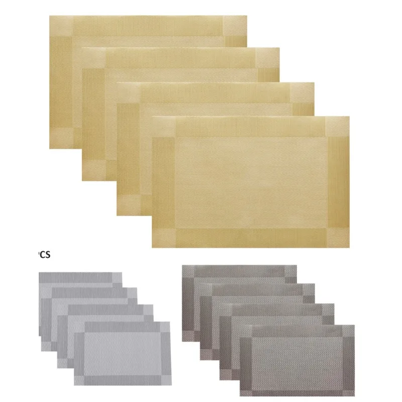 Набор из 4 двусторонних кожаных подставок для столовых приборов: декор для стола, противоскользящие подставки для тарелок и мисок, термоизоляционные коврики
Набор из 4 двусторонних кожаных подставок для столовых приборов: декор для стола, противоскользящие подставки для тарелок и мисок, термоизоляционные коврики