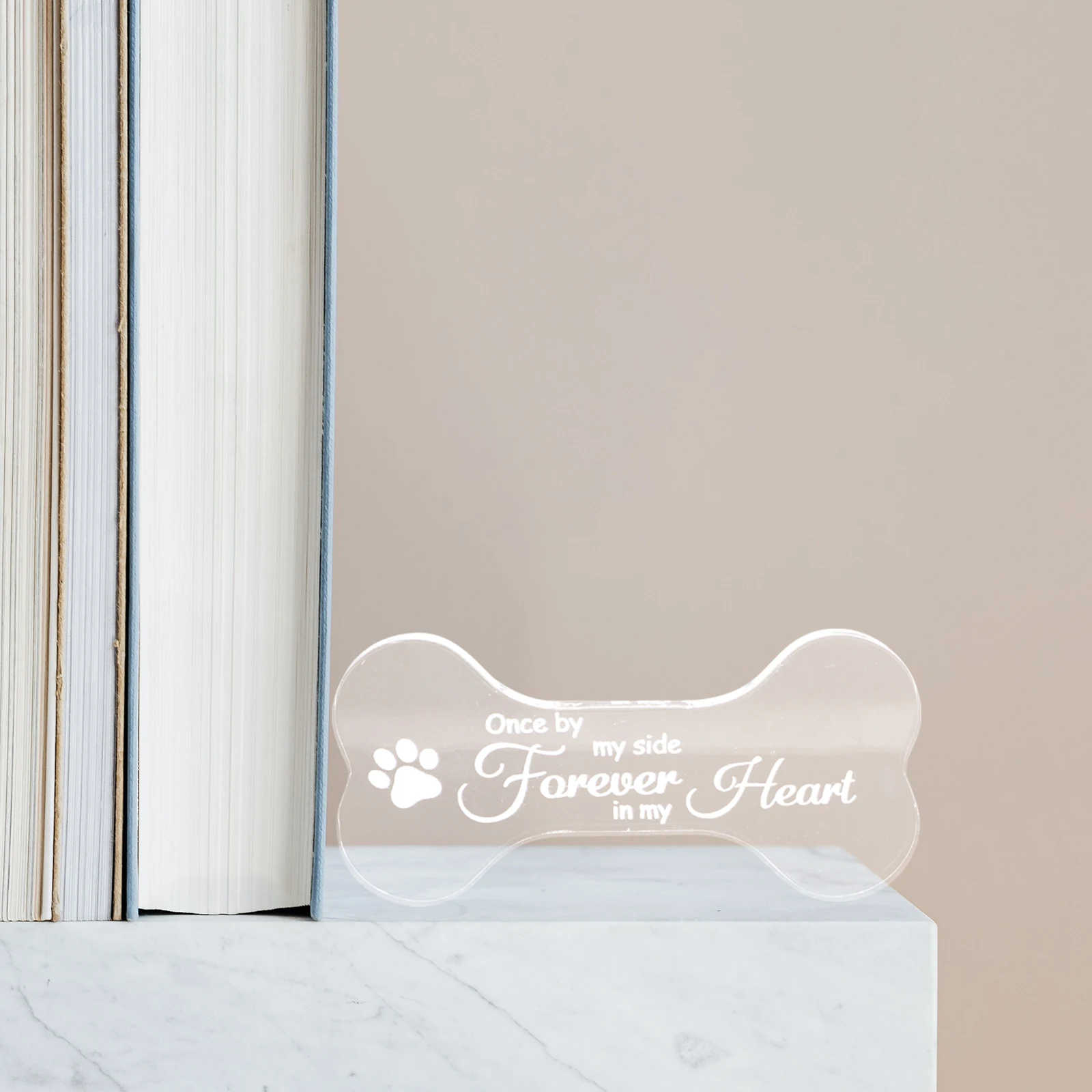 Pet Memorial Plaque Bone Shape Design Garden Graves Marker Dog Souvenir Funeral Accessories Remembrance Pet
Pet Memorial Plaque Bone Shape Design Garden Graves Marker Dog Souvenir Funeral Accessories Remembrance Pet