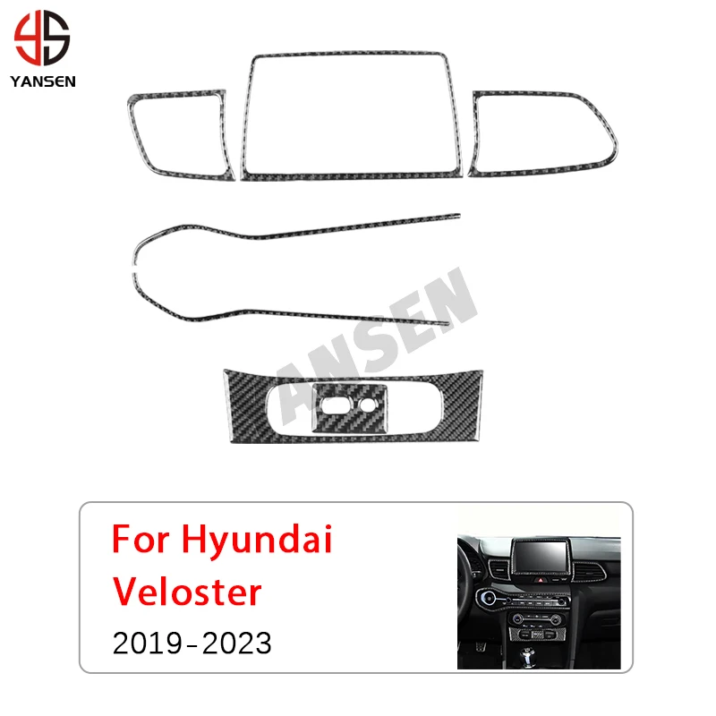 Car Central Control Panel Cover Kit Frame Decal Cover Carbon Fiber Sticker For Hyundai Veloster 2019-2023 Car Accessories
Car Central Control Panel Cover Kit Frame Decal Cover Carbon Fiber Sticker For Hyundai Veloster 2019-2023 Car Accessories