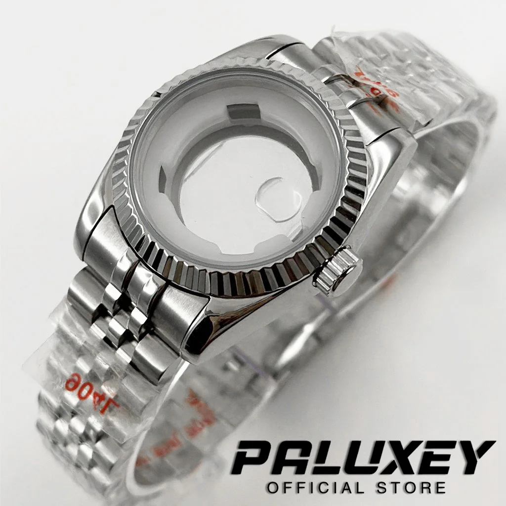 NH05 31MM Fluted Curved Stainless Steel Sapphire Glass Waterproof Watch Case for Ladies Women Fit NH05 NH06 Movement
NH05 31MM Fluted Curved Stainless Steel Sapphire Glass Waterproof Watch Case for Ladies Women Fit NH05 NH06 Movement