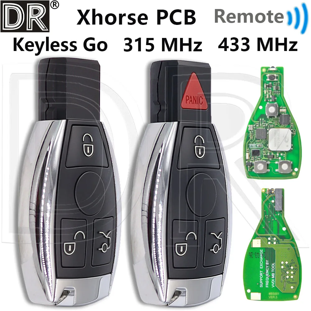 Great Car Key Support NEC&BGA VVDI FBS3 315/433MHz For Mercedes Benz A C E S Class W164 W166 W204 W216 W221 W251 W207 W212
Great Car Key Support NEC&BGA VVDI FBS3 315/433MHz For Mercedes Benz A C E S Class W164 W166 W204 W216 W221 W251 W207 W212