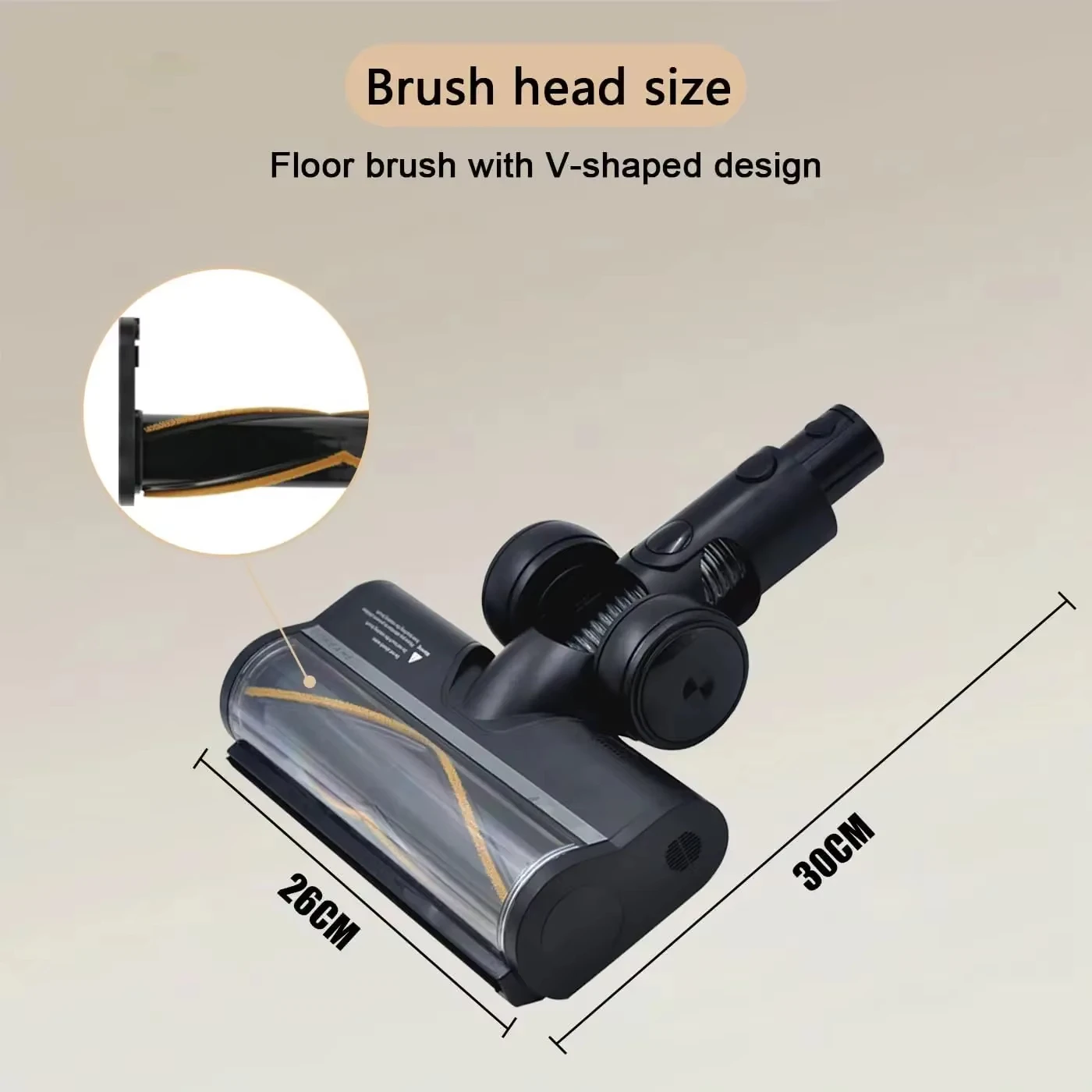 Моторизованная щетка для пылесосов Dreame R20, T20, T30, R30, V12, V12 Pro, T20 Pro, V11SE, R10, с LED-подсветкой, для ковров и твердых полов
Моторизованная щетка для пылесосов Dreame R20, T20, T30, R30, V12, V12 Pro, T20 Pro, V11SE, R10, с LED-подсветкой, для ковров и твердых полов
