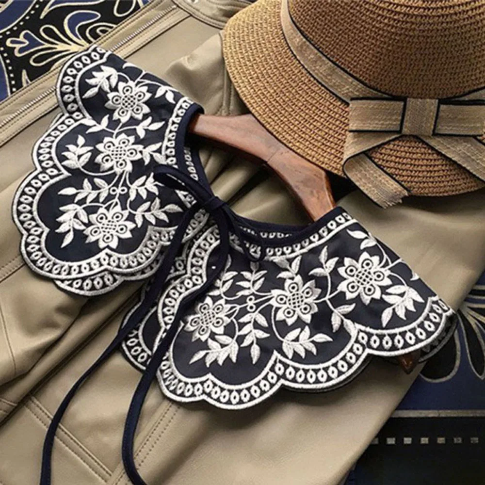 Women Lace Collar Cotton Fake Neckline Decorative Collar Detachable Lace Collar Adjustable For Casual Outfit Formal Wear Blouse
Women Lace Collar Cotton Fake Neckline Decorative Collar Detachable Lace Collar Adjustable For Casual Outfit Formal Wear Blouse