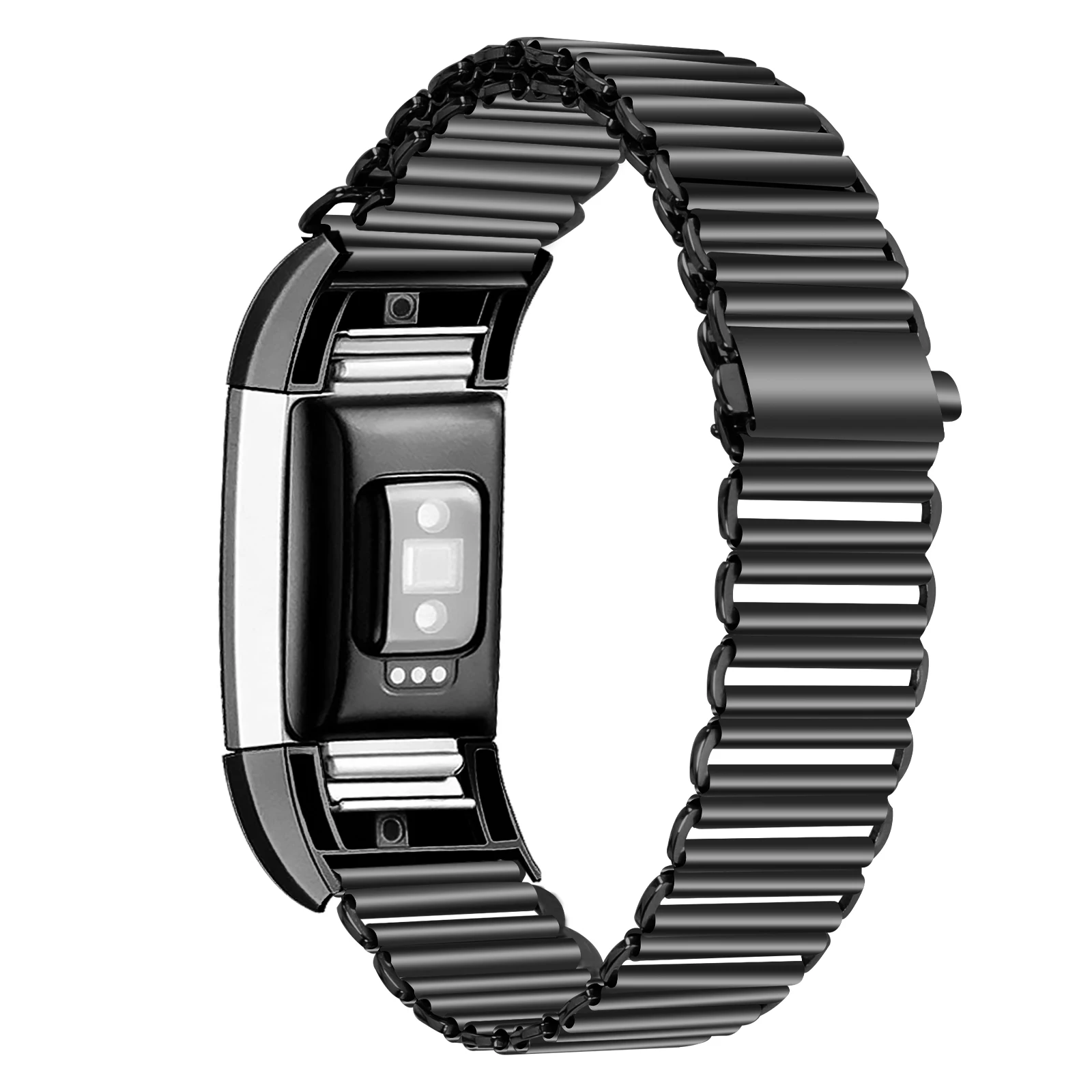 Для Fitbit Charge 2, гальванический цвет, легкая регулировка, ремешок для часов из нержавеющей стали - черный
Для Fitbit Charge 2, гальванический цвет, легкая регулировка, ремешок для часов из нержавеющей стали - черный
