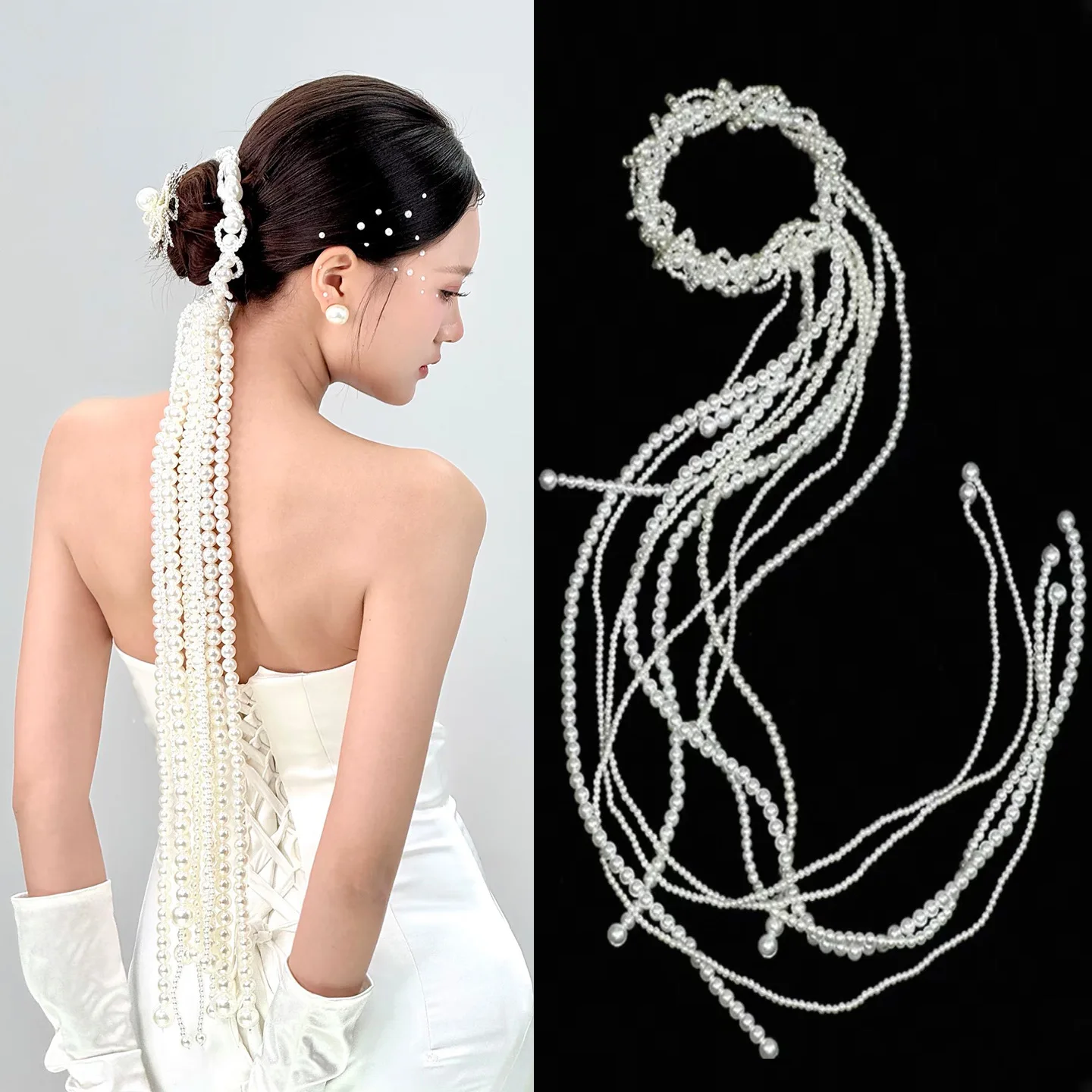 Изысканные жемчужные заколки-кисточки для волос, романтичные нежные цветочные заколки, легкие роскошные элегантные свадебные украшения для волос, реквизит для фотосессий
Изысканные жемчужные заколки-кисточки для волос, романтичные нежные цветочные заколки, легкие роскошные элегантные свадебные украшения для волос, реквизит для фотосессий