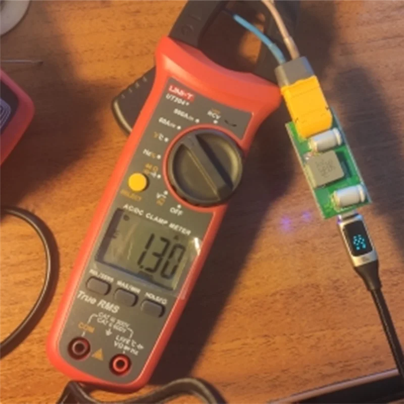 Fast Charging Module 4S Lithium Battery IP2368 100W Bidirectional PD 3.0 Fast Charging Module (NO XT60)
Fast Charging Module 4S Lithium Battery IP2368 100W Bidirectional PD 3.0 Fast Charging Module (NO XT60)