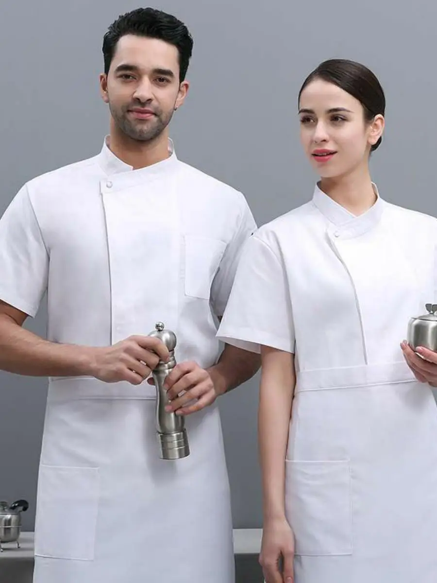 Lightweight ort Sve Kitchen Work orms for Men Hotel Chef Apparel Breathable Restaurant Kitchen Workwear Pure Color
Lightweight ort Sve Kitchen Work orms for Men Hotel Chef Apparel Breathable Restaurant Kitchen Workwear Pure Color