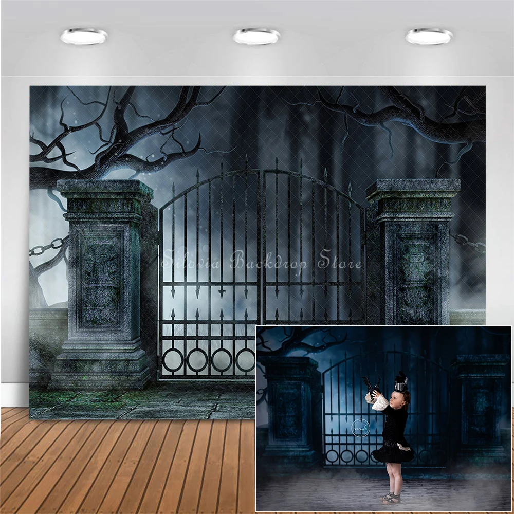 Halloween Photo Background Haunted Gates Night Photo Studio Props For Kids Portrait Backdrop Cake Smash Photography
Halloween Photo Background Haunted Gates Night Photo Studio Props For Kids Portrait Backdrop Cake Smash Photography