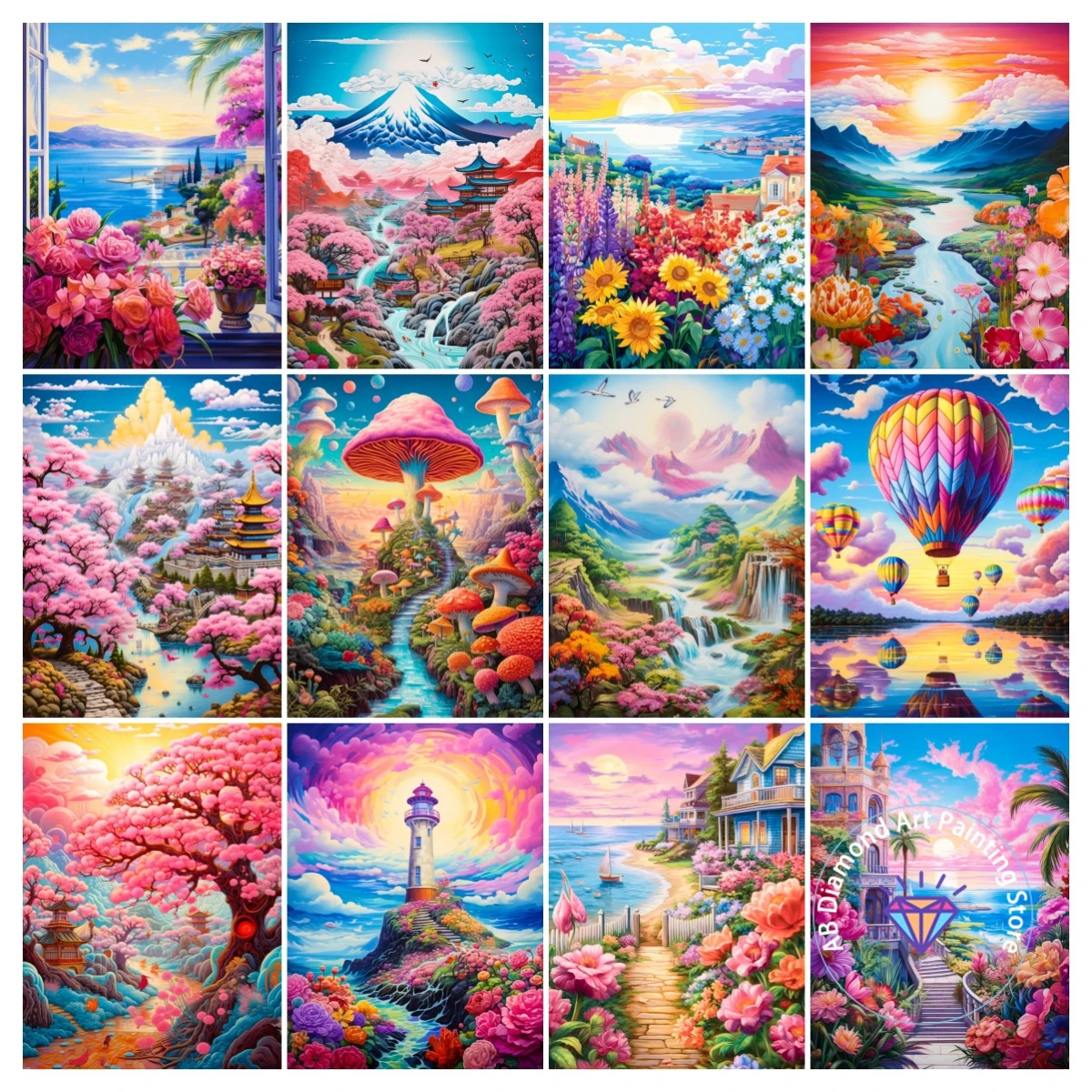 New Seaside Sunset AB Diamond Painting Set 5D DIY Diamond Embroidery Cross Embroidery Handmade Art Gift Crafts Home Decoration
New Seaside Sunset AB Diamond Painting Set 5D DIY Diamond Embroidery Cross Embroidery Handmade Art Gift Crafts Home Decoration