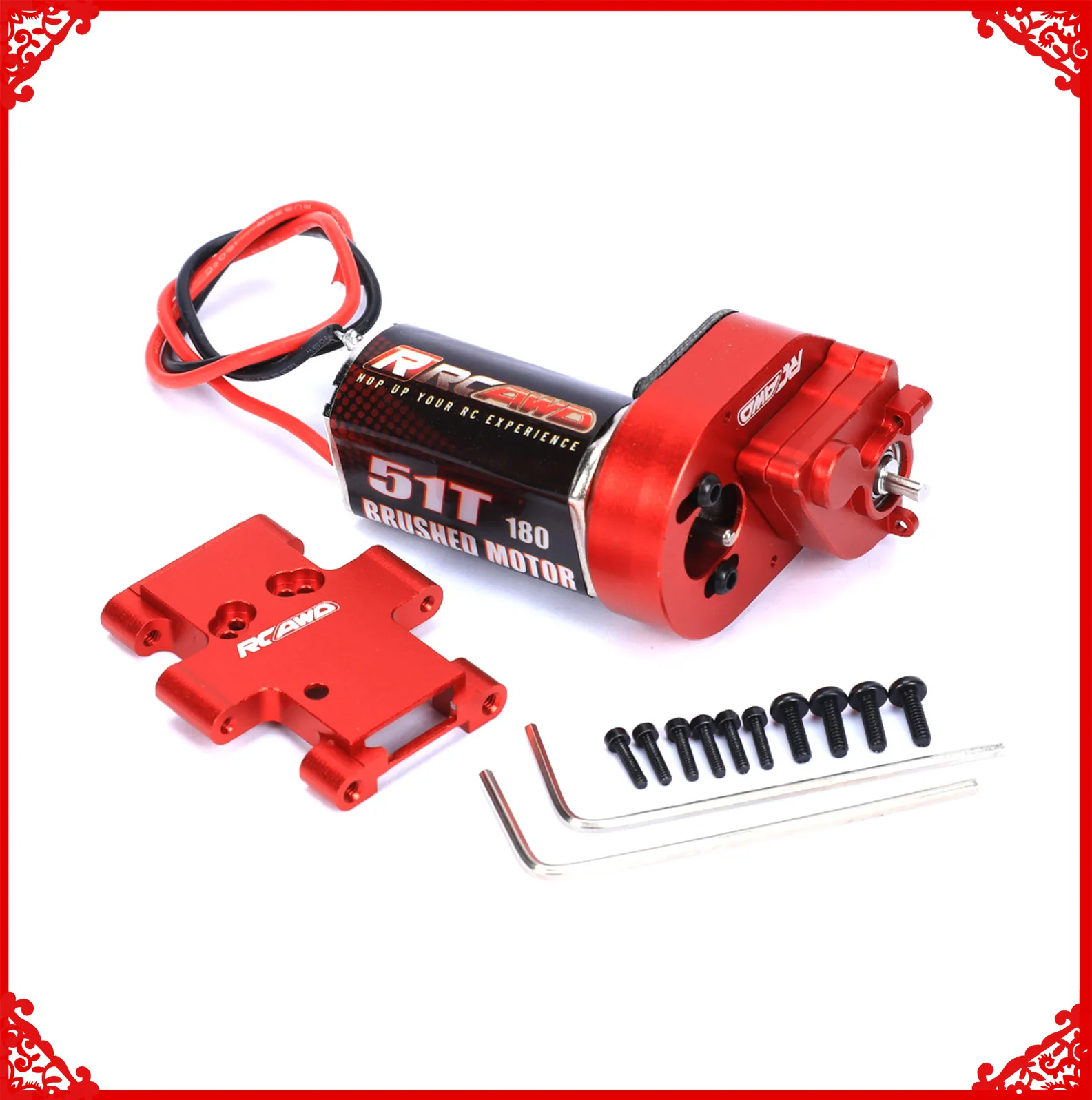 51TT 180 motor middle gearbox assembly+middle gearbox fixing plate for FMS 1/24 FCX24 1/18 crawlers Upgrades Parts
51TT 180 motor middle gearbox assembly+middle gearbox fixing plate for FMS 1/24 FCX24 1/18 crawlers Upgrades Parts