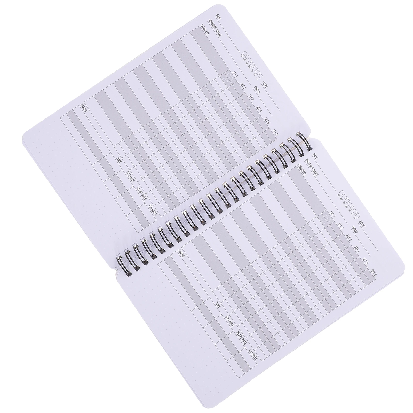 Exercise Notebook Fitness Journal for Women Workout Planner Spiral Binding Track Diary
Exercise Notebook Fitness Journal for Women Workout Planner Spiral Binding Track Diary